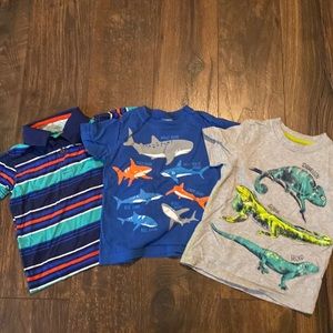 Set of 3 Boys Tees 2T